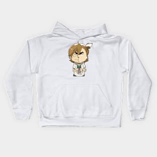 Barakamon Anime Naru Kotoishi Meme Face Kids Hoodie